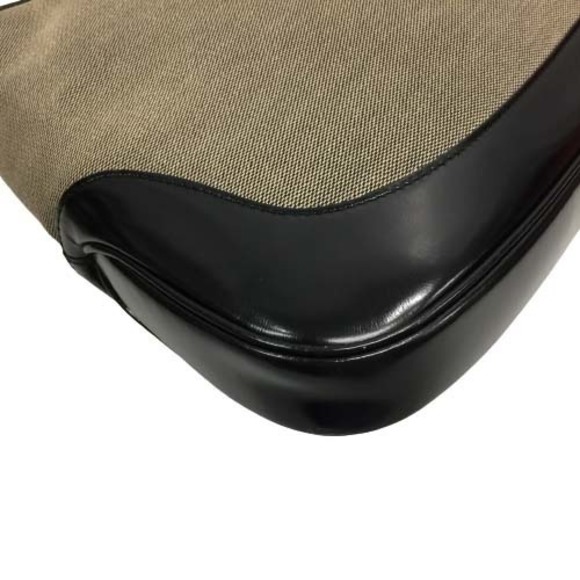 Gucci Shoulder Bag Jackie Line Canvas x Leather - Picture 12 of 13